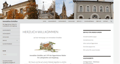 Desktop Screenshot of immobilien-schuessler.de